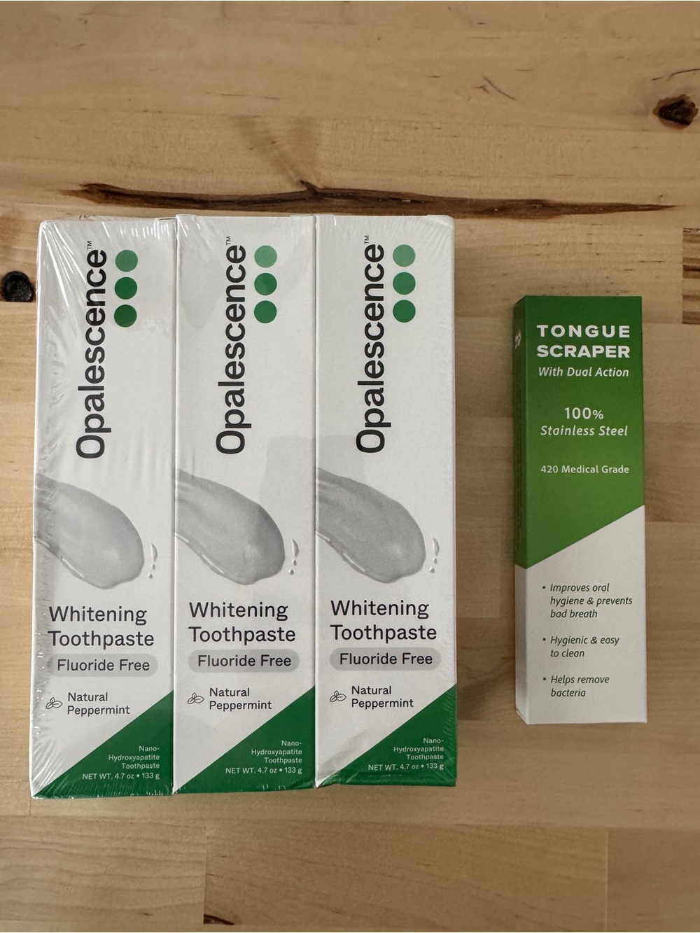 Opalescence Whitening Fluoride Free Toothpaste Bundle